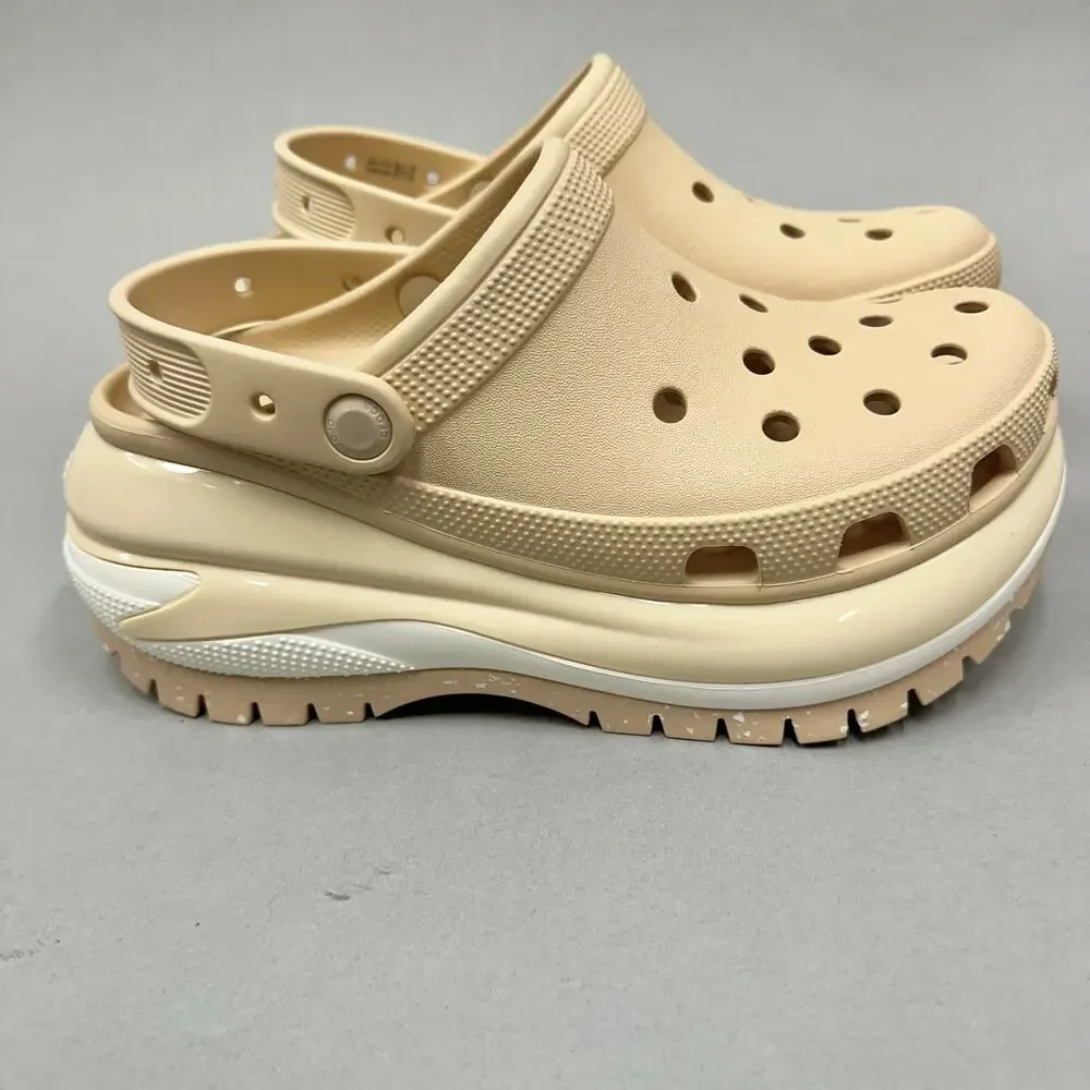Crocs Mega Crush‎ Clog in Shiitake Women's Size 9 NWT New